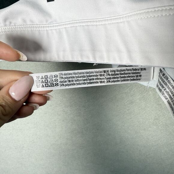 Victoria Secret Sport Black and White Graphic Sports Bra Bralette Size M - Picture 6 of 11